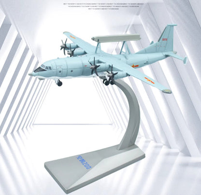 1:200 18CM AVIC KJ-200 AWACS Early Warning Aircraft Diecast Military Plane Model