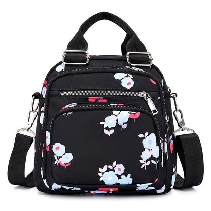 Nylon Waterproof Shoulder Bags Casual Tote Crossbody Purse Messenger Bag Handbag