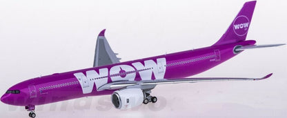 1:400 Phoenix Air WOW Air AIRBUS A330-900neo Passenger Airplane Diecast Model