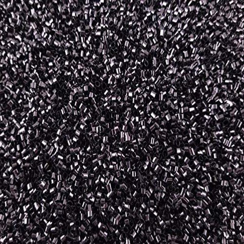 25 Gram Bag FLET Black Metallic Crispy Bingsu Beads for Crunchy Slime, Small