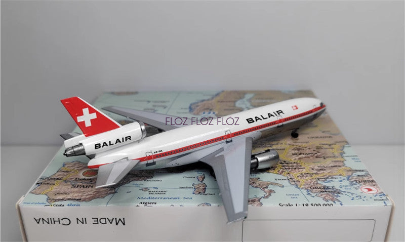 for AeroClassics for BALAIR Swiss for Douglas DC-10 HB-IHK 1:400 Aircraft Model