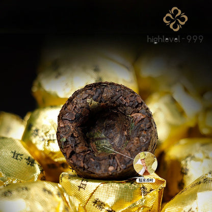 500g Ripe Pu'er Glutinous Aroma Independent Mini Tuocha Ancient Tree Tea Yunnan