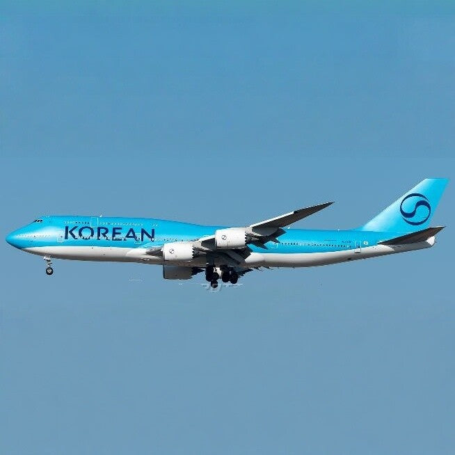1:400 JC Wings Korean Air Boeing 747-8 Airplane Diecast Aircraft Plane Model