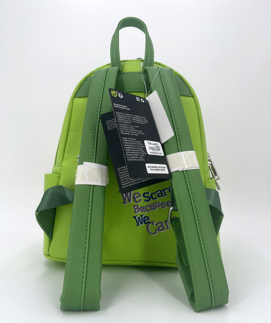 Disney Loungefly Mini Backpack Pixar Bag Monsters Inc Mike Wazowski Limited