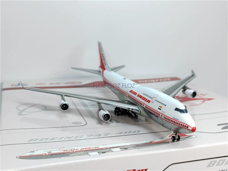JC WINGS Air India for Boeing B747-400 VT-ESO 1:400 Aircraft Pre-built Model