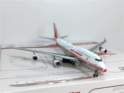 JC WINGS Air India for Boeing B747-400 VT-ESO 1:400 Aircraft Pre-built Model