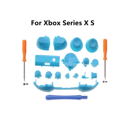Replacement Custom Keys Full Set Buttons for Xbox Series X S Controller Kits[