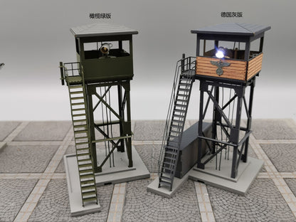 1:72 German Watchtower Watchtower Model Scene Model Lighting For Military Scene