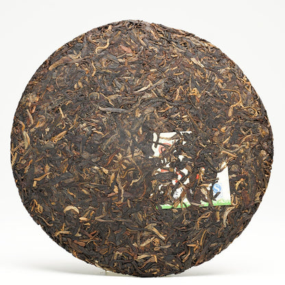2007 yunnan xinghai 7533 Pu'er raw Tea,Menghai qizi sheng Pu-erh Cake tee,357g