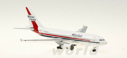 1:400 AeroClassics Wardair Canada Airbus A310-300 Passenger Plane Diecast Model