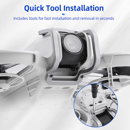 Lightweight Aluminum Gimbal Bumper Lens Guard Protector Hood for DJI NEO Drone