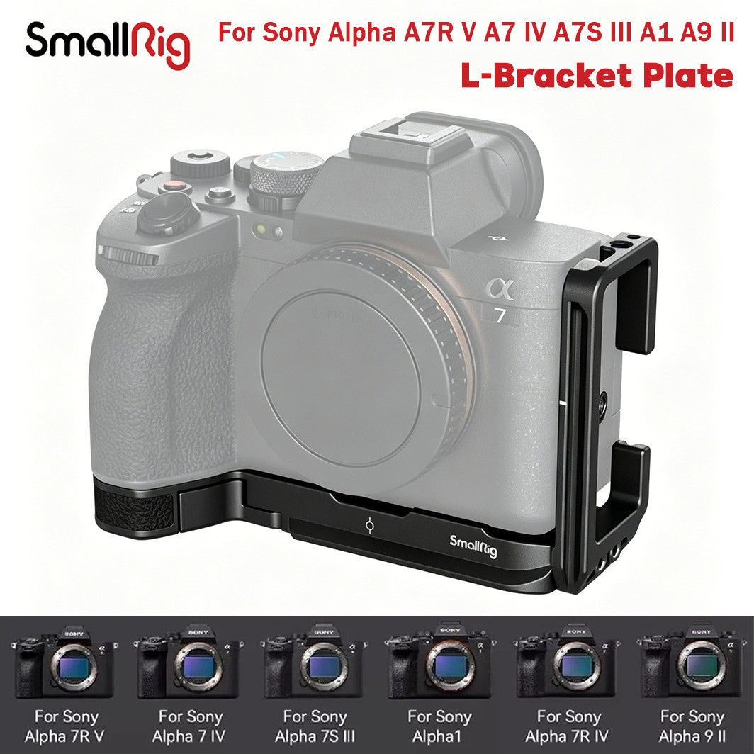 SmallRig L-Bracket Plate for Sony A7R V / A7 IV / A7S III / A1 / A7R IV / A9 II