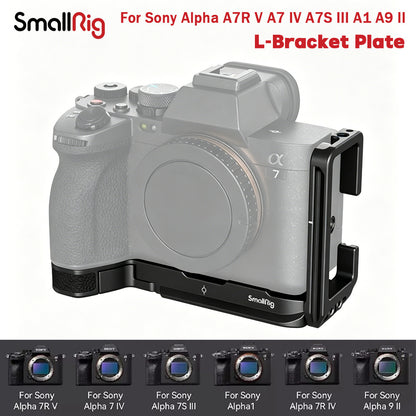 SmallRig L-Bracket Plate for Sony A7R V / A7 IV / A7S III / A1 / A7R IV / A9 II