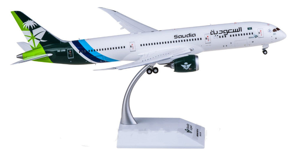 1:200 JC Wings Saudia Boeing 787-9 HZ-ARB Passenger Plane Diecast Aircraft Model