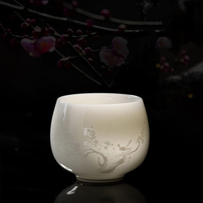 Boutique Tea Cup On Sales Fat Muttle Jade Porcelain Color Enamel Craft Cup China