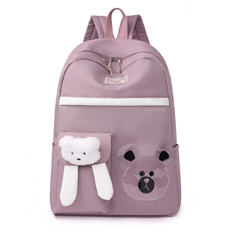 Waterproof College Backpack Trendy Women Laptop School Bags Girl Travel Book Bag