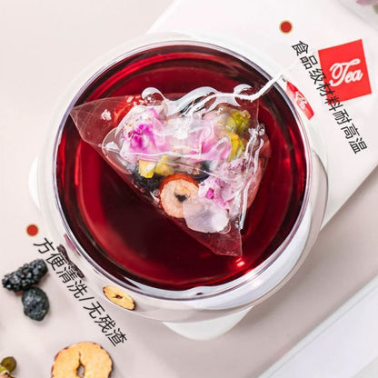 Mulberry black wolfberry rose tea red date health tea