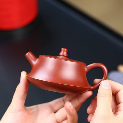 Chinese Kungfu Tea Pot Handmade Dahongpao Clay Real Yixing Zisha Pot Marked New
