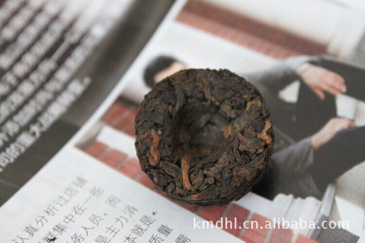 500g Pu'er Original Flavor Small Golden Tuo Yunnan Pu'er Tea Ripe Tea Tuo Tea