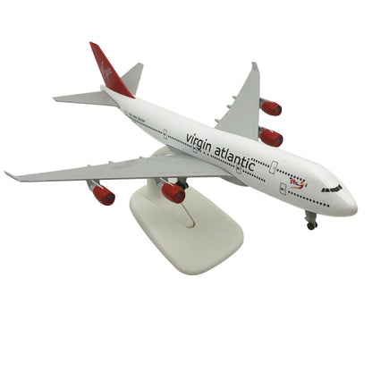 1/400 Scale Virgin Atlantic B747 Alloy Plane Model Collection Static Display
