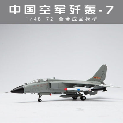 1:72 40CM China Air Force JH-7A Fighter Airplane Diecast Military Aircraft Model
