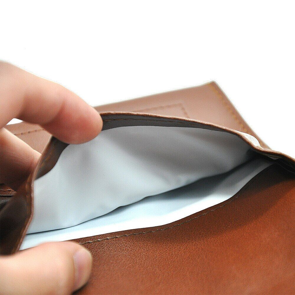 Leather Tobacco Pouch Pipe Cigarette Holder Smoking Paper Holder Wallet Male Bag