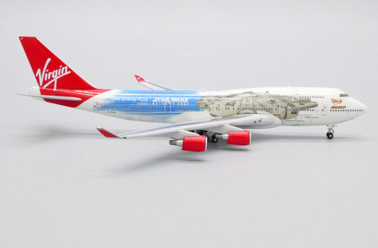 1:400 JC Wings Virgin Atlantic Boeing 747-400 Airplane Diecast Aircraft Model