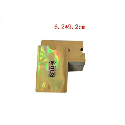 Rfid Card Holder Card Protection Case Rfid Wallet Card Bag Anti Credit Card Case