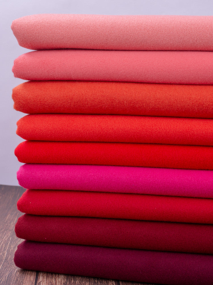 Fall Thick Solid Cashmere Imitation Wool Cloth Diy Coat Woollen Fabric Wide 57"