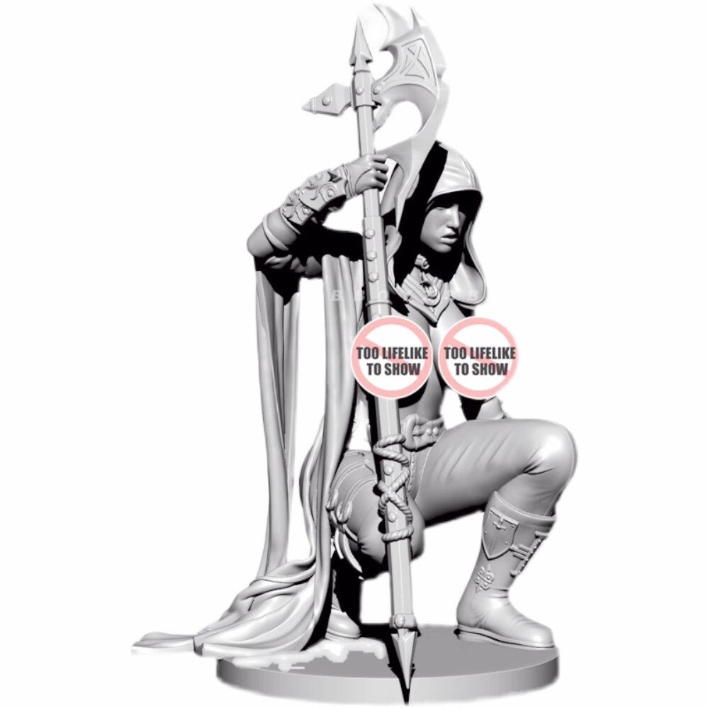 1/24 resin figure model kit Dream Empire - Sacred Axe Goddess Unassembled