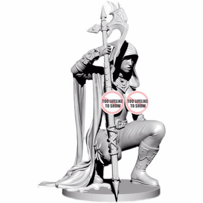 1/24 resin figure model kit Dream Empire - Sacred Axe Goddess Unassembled