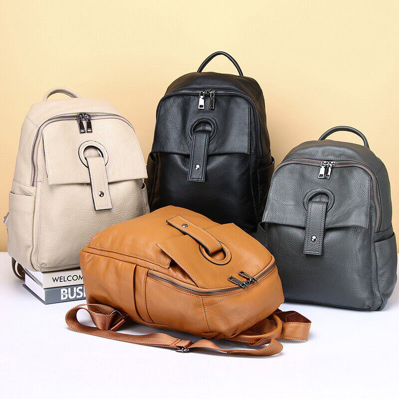 Top Cow Leather Bag, Desinger Soft Leather Women' Backpack Travel Bag School Bag