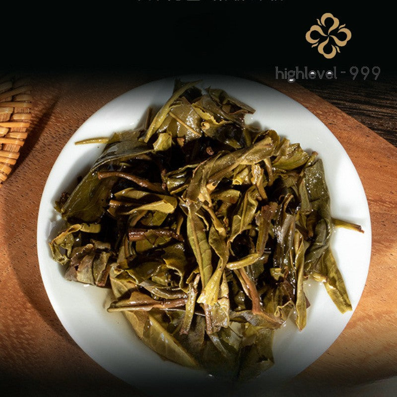 357g Raw Pu'er Yunnan 2017 Bingdao Qi Zi Round Compressed Tea Cake