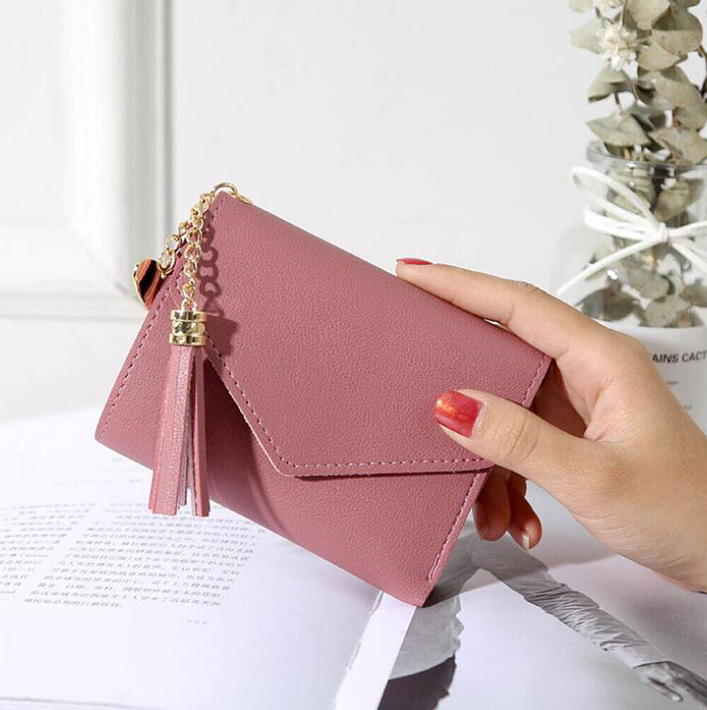 Fashion Women Ladies PU Leather Purse Money Wallet Clutch Card Bag Holder Gift