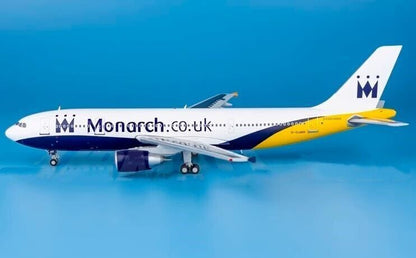 1:200 JC Wings Monarch AIRBUS A300-600R Passenger Aircraft Diecast Plane Model