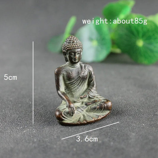 Pure Copper Buddha Ornaments Home Decoration Shakyamuni Statues