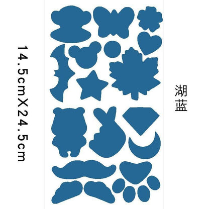 Self Adhesive Patches Various Pattern Repair Washable Stick On Clothing Sticker