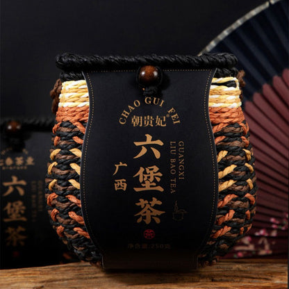 250g Guangxi Wuzhou Dark Tea Liubao Tea 2016 Chen Nian Mellow Aroma Ripe Tea