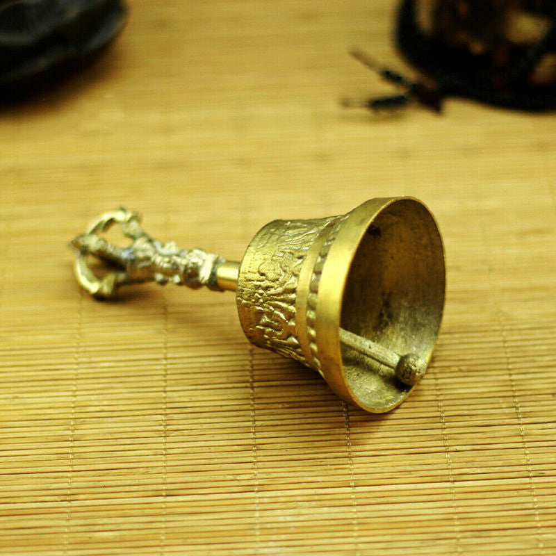 New Copper Handcrafted Meditation Singing Bell Dorje Vajra Bell