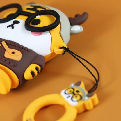 Cute Silicone Car Key Cover – Anti-Wear Cartoon Case