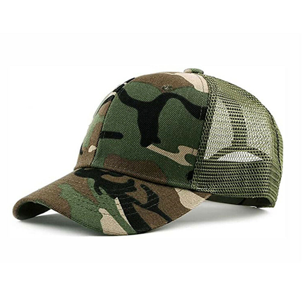 Trucker Hat Plain Mesh Back Solid Snapback Baseball Cap Visor Blank Hats Caps
