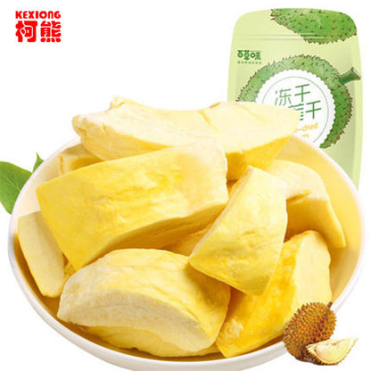 Lyophilized Golden Pillow Durian dry 30 g dried fruit crisp snack cans loaded