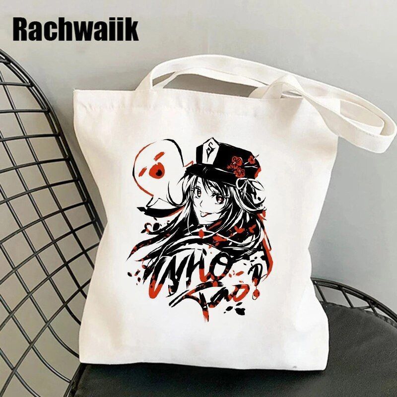Shopping Bag Graphic Tote Purse Canvas Shoulder Bag Eco Large-capacity Polyester