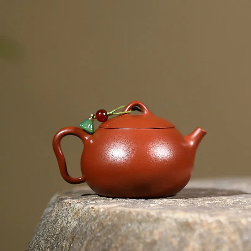 Chinese Yixing Handmade Zisha Teapot Small Capacity Tea Infuser Kettle Teaware