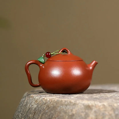 Chinese Yixing Handmade Zisha Teapot Small Capacity Tea Infuser Kettle Teaware