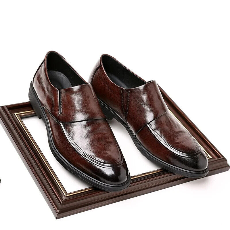 Business Shoes Men Loafers Dress Oxfords Men's Wedding Shoe Footwear Male Flat