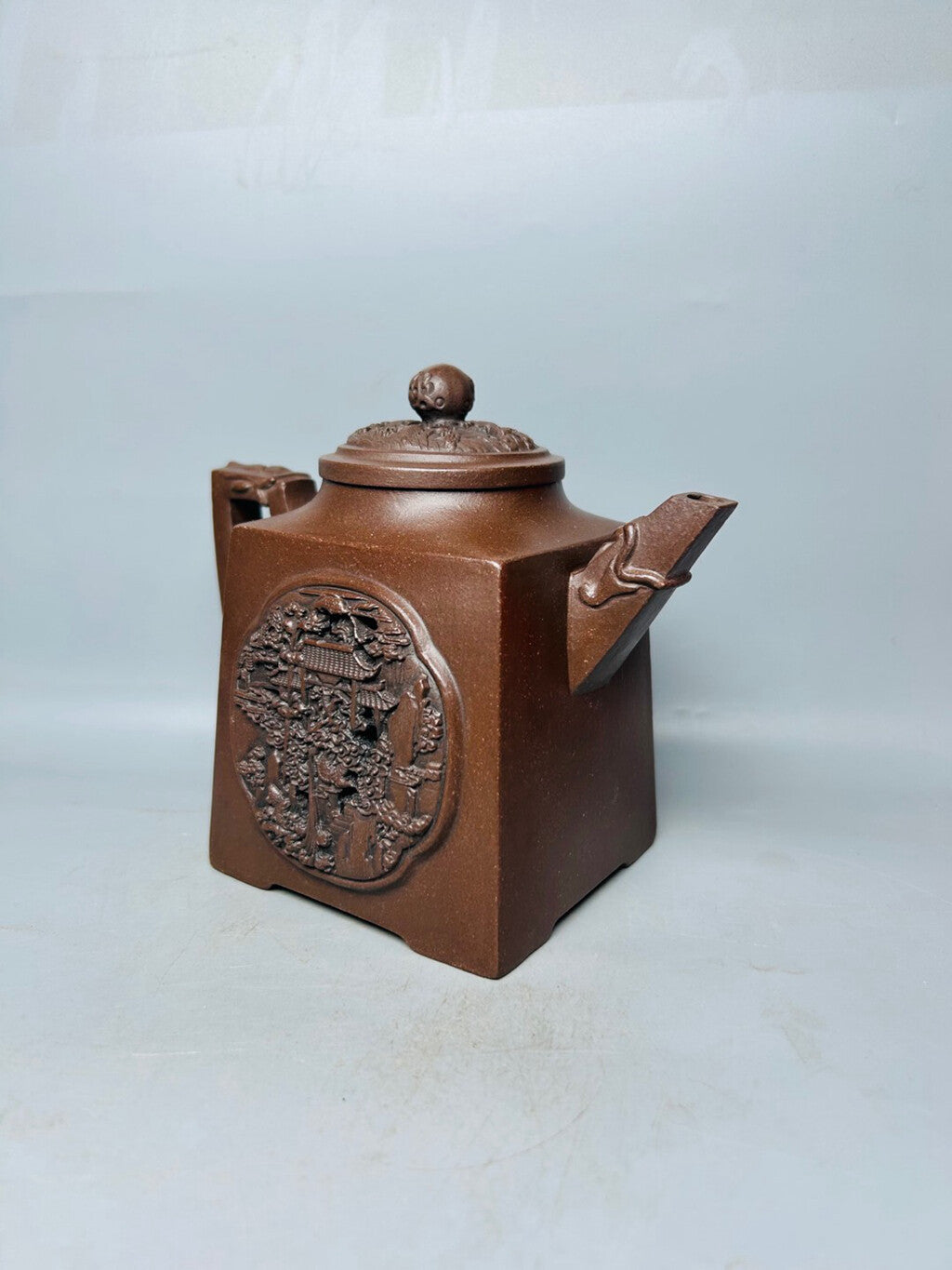 Chinese Yixing Zisha Clay Handmade Exquisite Teapot