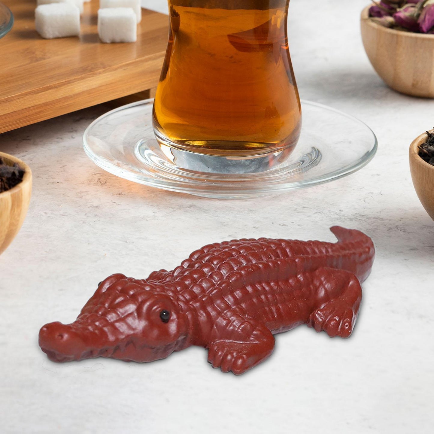 Ceremony Tea Ornament Craft Zisha Tea Pet for Bookcase Tea House Restaurant