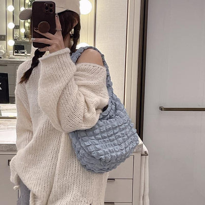 Bag Women Wrinkle Big Handbags Shoulder Bags Underarm Bag Purses 2023