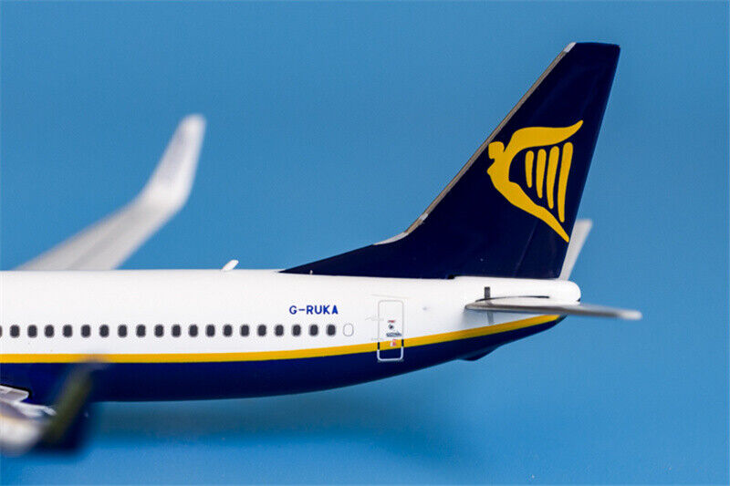 Phoenix Ryanair for Boeing B737-800 G-RUKA 1:400 DIECAST plane Pre-builded Model